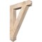 Ekena Millwork Traditional Arts & Crafts Smooth Bracket, Douglas Fir, 5 1/2"W x 32"D x 44"H BKT06X32X44TRA03SDF - alternate 1